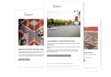 Newsletter background | Belægningstegl