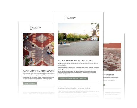 Newsletter background | Belægningstegl