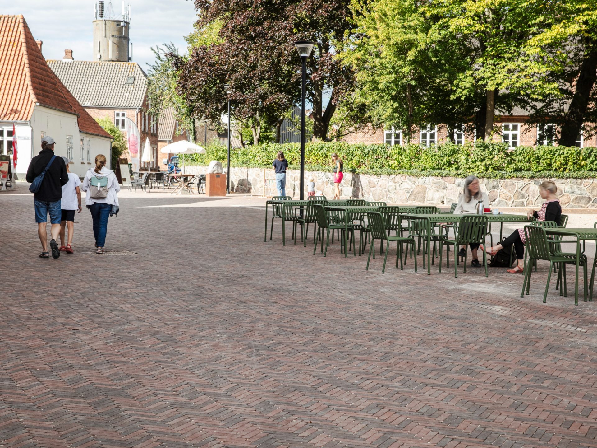 Belægningstegl: Auxo | Højer Torv
