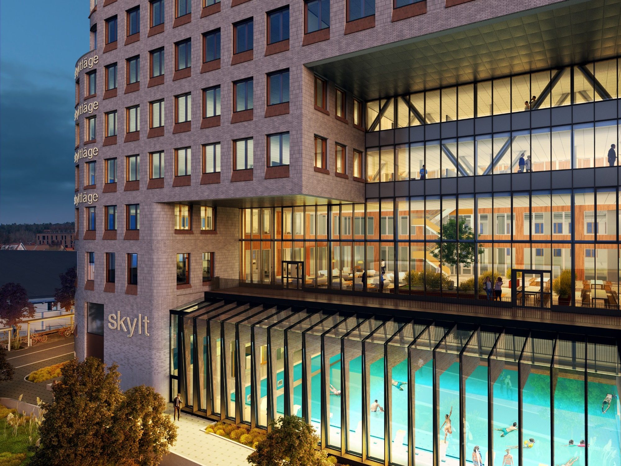 Mursten - EW2165 Antibes - Kvarteret Poolen, Sverige