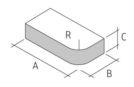 Specialmursten | A11 - enkelt afrundet