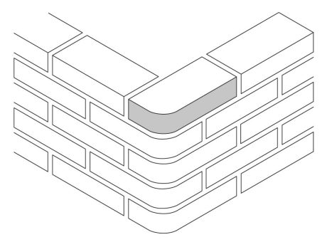 Specialmursten | A11 - enkelt afrundet