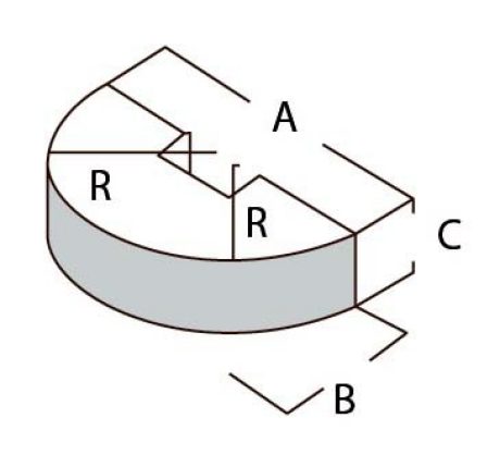 Brick - A23 - Søjlesten, todelt