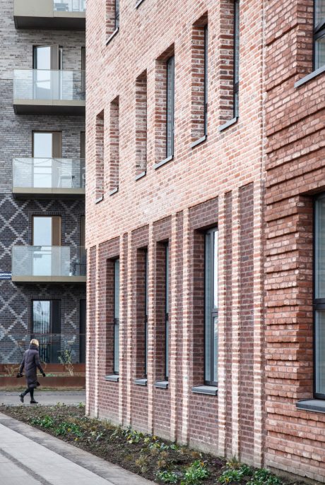 Mursten: EW0181 Rust - Blauwrood | Syren Hus, Grønttorvet i København