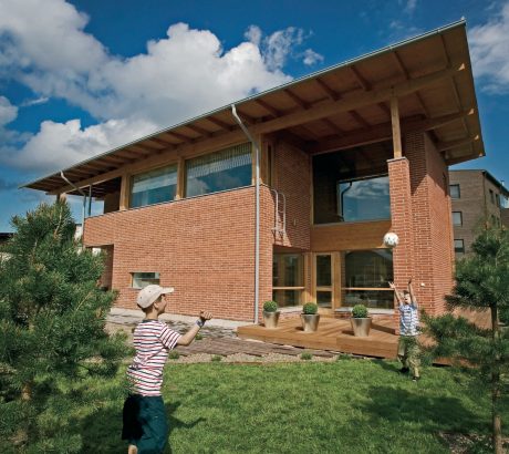 Private Porotherm house Domector in Oulu