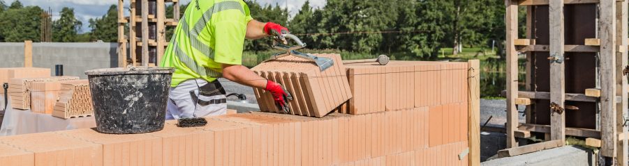 Porotherm private house construction