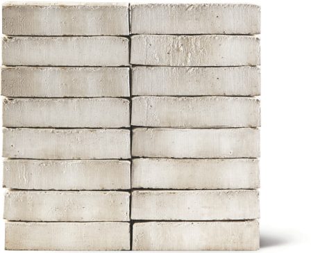 Danish Facade Brick W 109 Hvid marmor