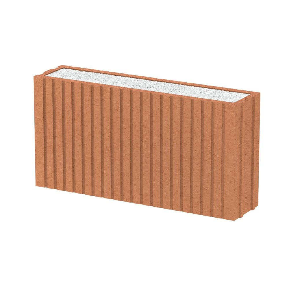 Teglblok: POROTON WDF - efterisoleringsblok 120 mm | Egernsund Wienerberger A/S